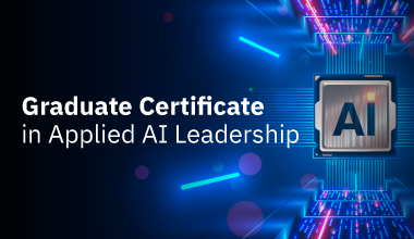Graduate Certificate in Applied AI Leadership Tile