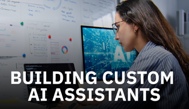 Microcredential in Building Custom AI Assistants Tile