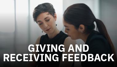 Immersive Online Learning Series - Giving and Receiving Feedback