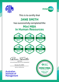 AIM Mini MBA in Human Resources Certificate